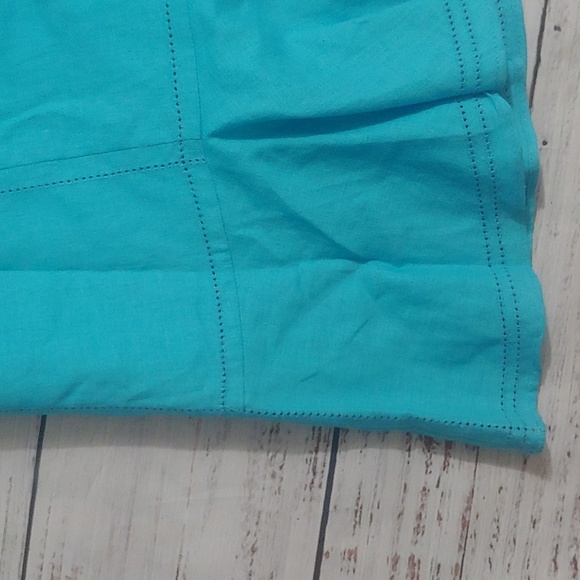 SAG HARBOR LINEN BLEND MIDI SKIRT - Picture 2 of 7